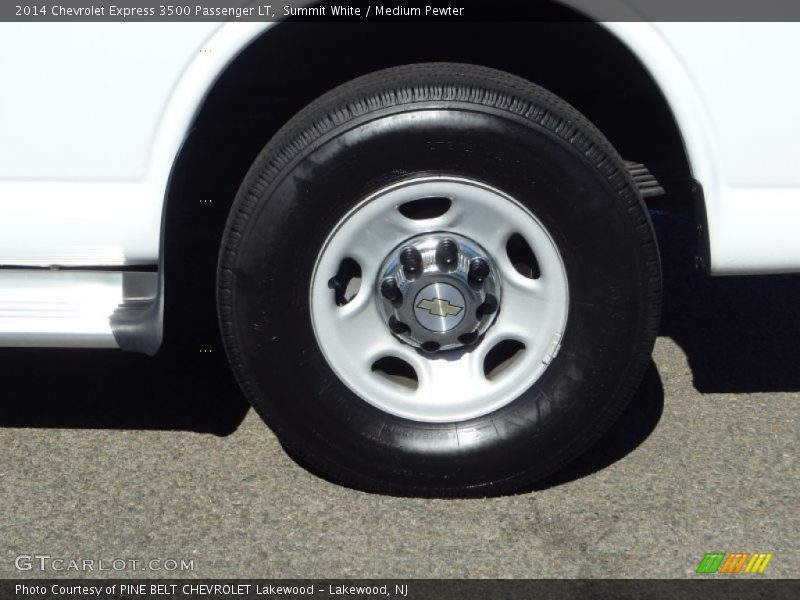 Summit White / Medium Pewter 2014 Chevrolet Express 3500 Passenger LT
