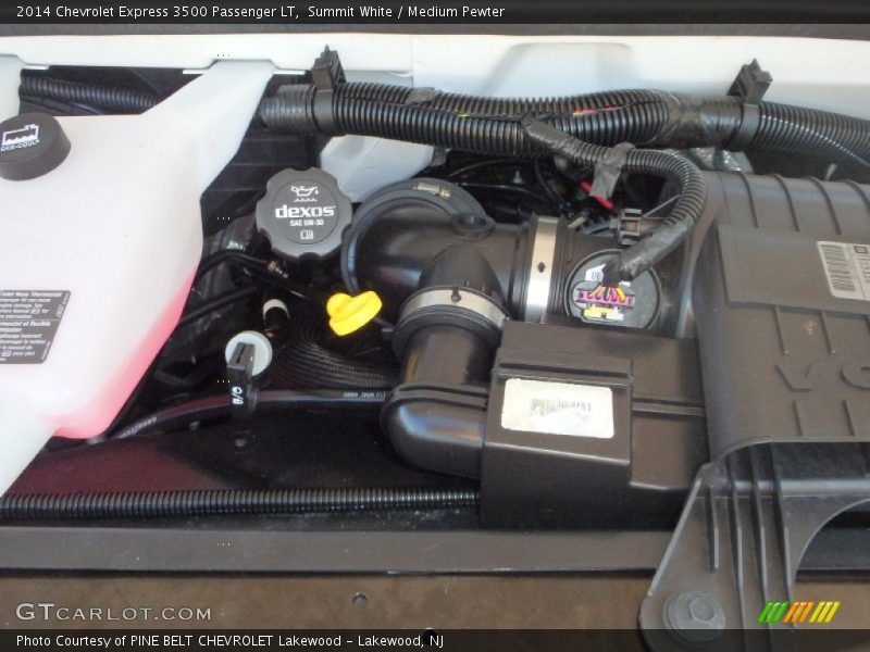 Summit White / Medium Pewter 2014 Chevrolet Express 3500 Passenger LT