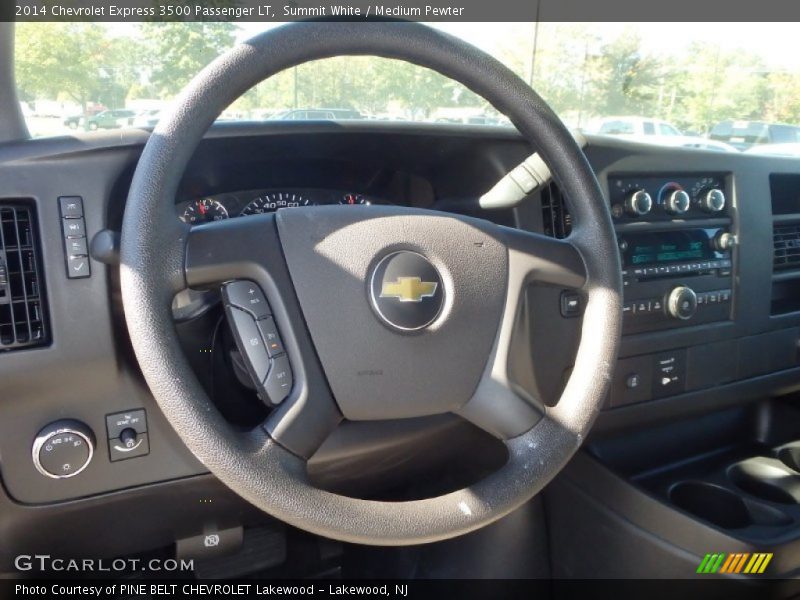 Summit White / Medium Pewter 2014 Chevrolet Express 3500 Passenger LT