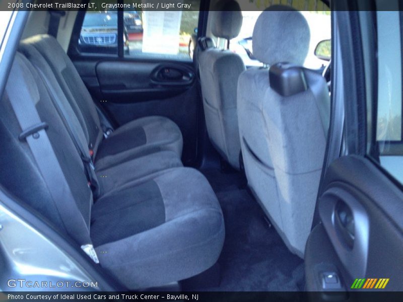 Graystone Metallic / Light Gray 2008 Chevrolet TrailBlazer LT