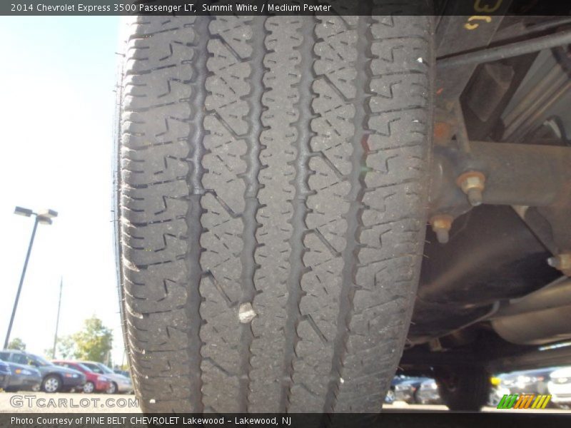 Summit White / Medium Pewter 2014 Chevrolet Express 3500 Passenger LT