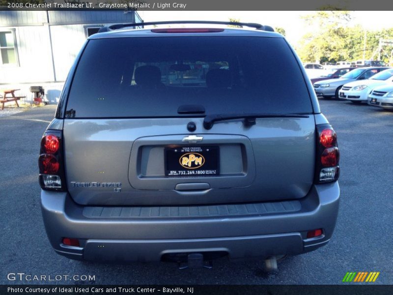 Graystone Metallic / Light Gray 2008 Chevrolet TrailBlazer LT