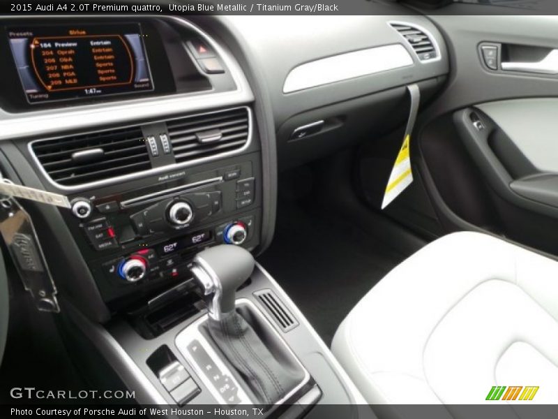 Utopia Blue Metallic / Titanium Gray/Black 2015 Audi A4 2.0T Premium quattro