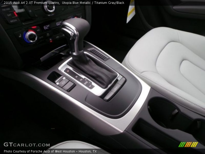 Utopia Blue Metallic / Titanium Gray/Black 2015 Audi A4 2.0T Premium quattro