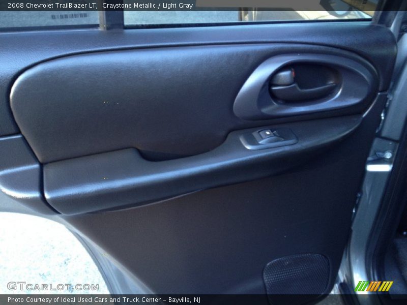 Graystone Metallic / Light Gray 2008 Chevrolet TrailBlazer LT