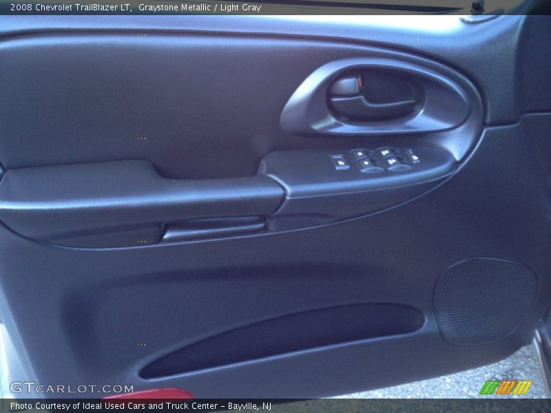 Graystone Metallic / Light Gray 2008 Chevrolet TrailBlazer LT