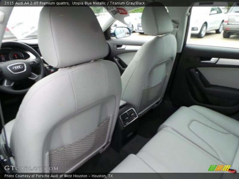 Utopia Blue Metallic / Titanium Gray/Black 2015 Audi A4 2.0T Premium quattro