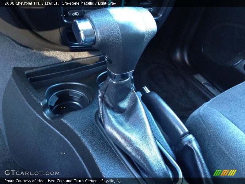Graystone Metallic / Light Gray 2008 Chevrolet TrailBlazer LT