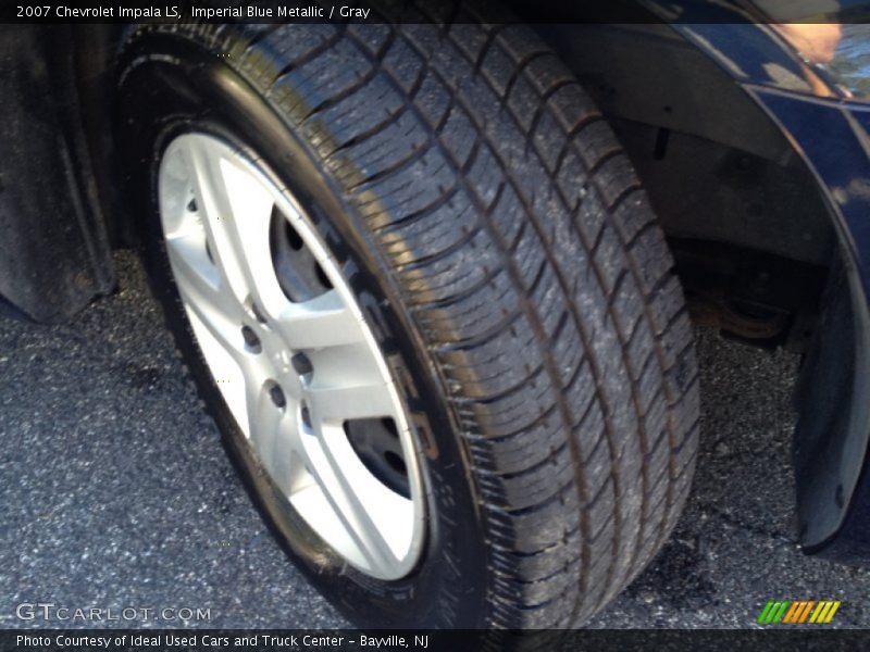 Imperial Blue Metallic / Gray 2007 Chevrolet Impala LS