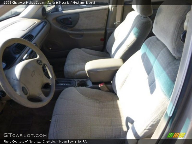 Sandrift Metallic / Medium Neutral 1998 Chevrolet Malibu Sedan