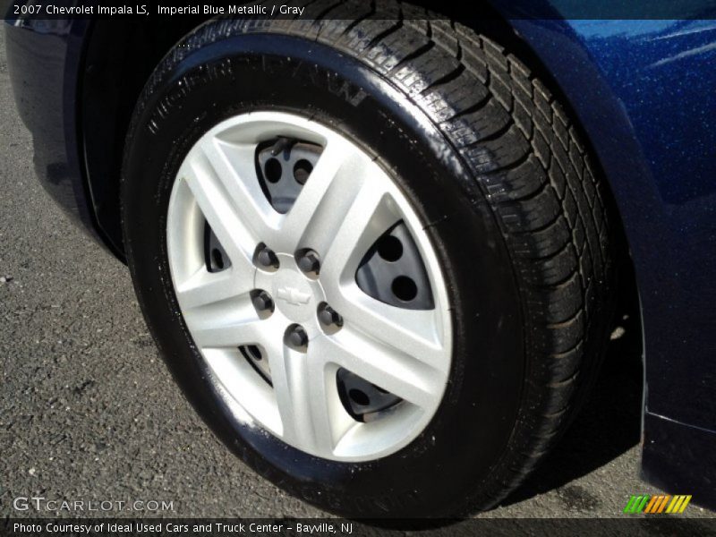 Imperial Blue Metallic / Gray 2007 Chevrolet Impala LS