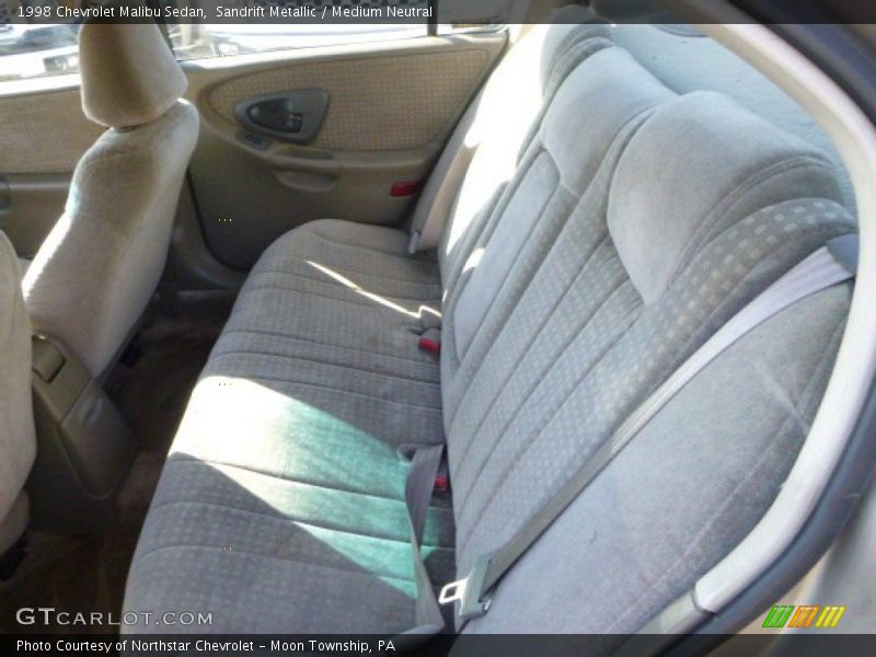 Sandrift Metallic / Medium Neutral 1998 Chevrolet Malibu Sedan