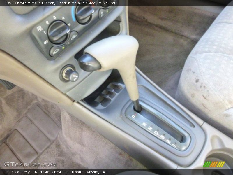 Sandrift Metallic / Medium Neutral 1998 Chevrolet Malibu Sedan