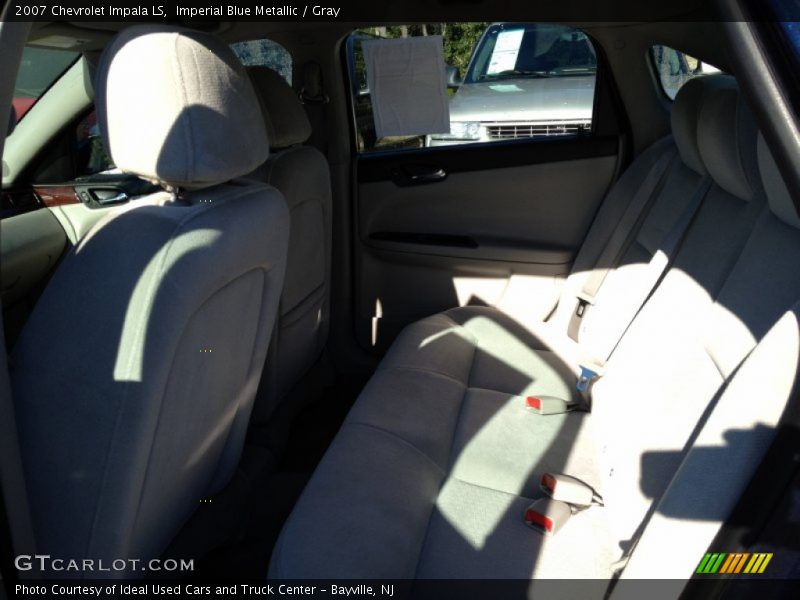 Imperial Blue Metallic / Gray 2007 Chevrolet Impala LS