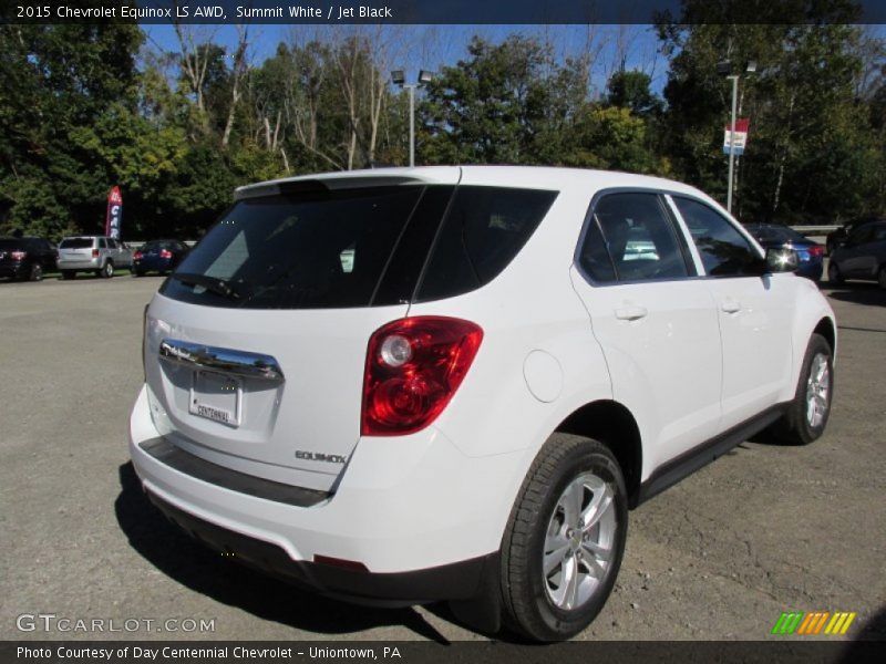 Summit White / Jet Black 2015 Chevrolet Equinox LS AWD