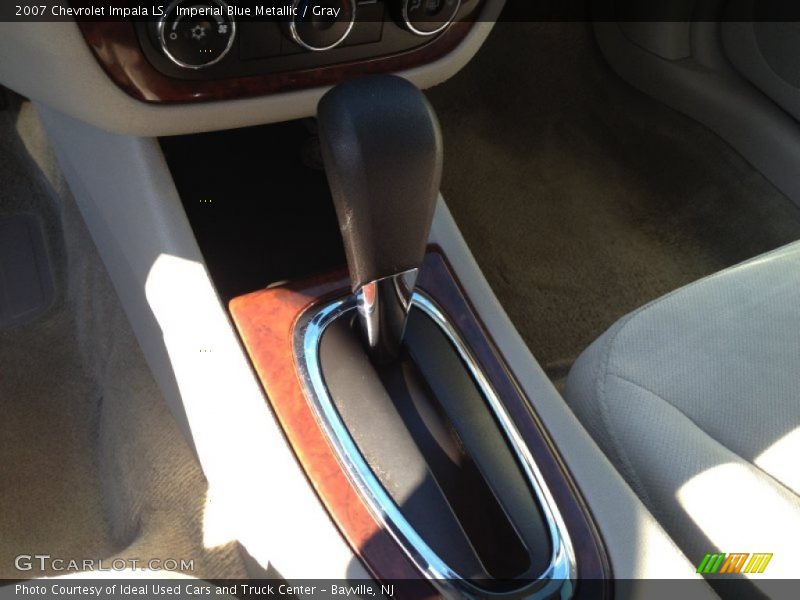 Imperial Blue Metallic / Gray 2007 Chevrolet Impala LS
