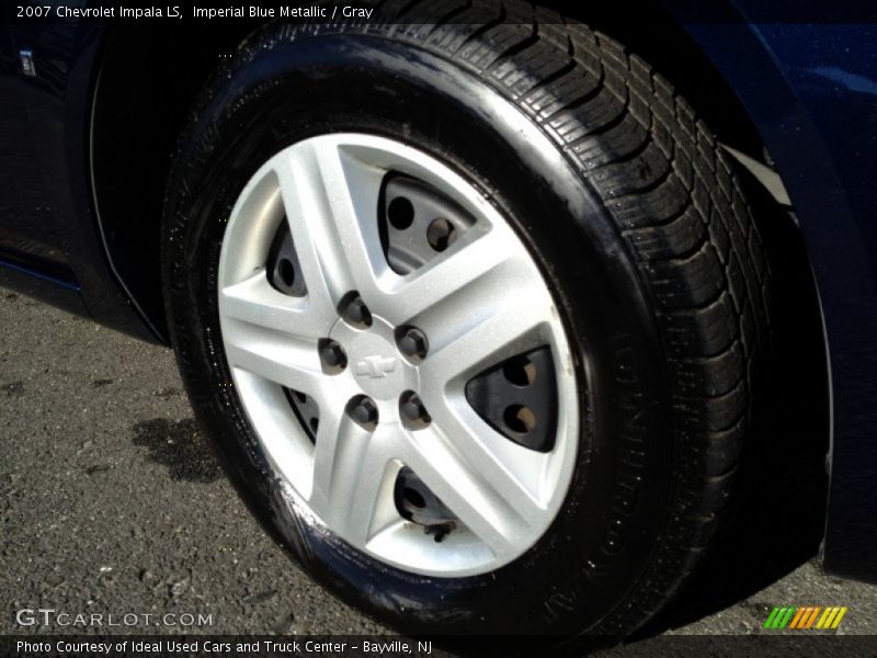 Imperial Blue Metallic / Gray 2007 Chevrolet Impala LS