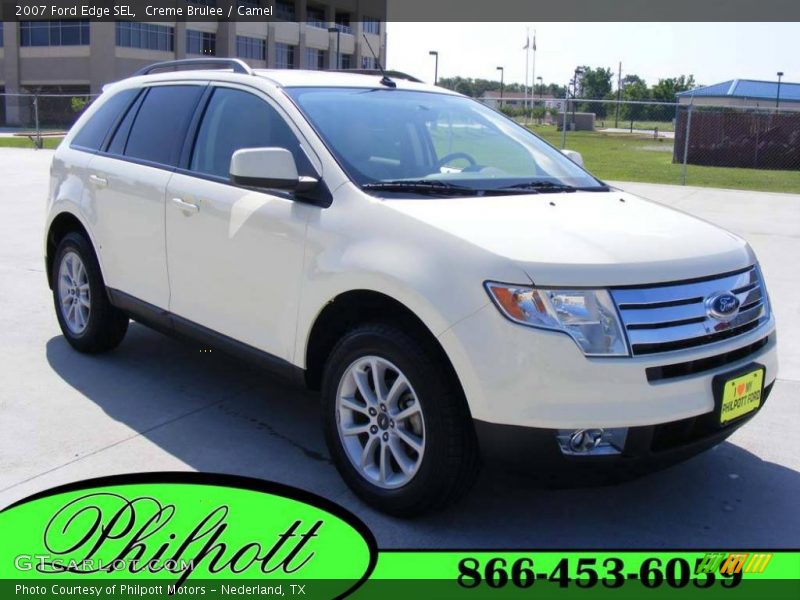 Creme Brulee / Camel 2007 Ford Edge SEL