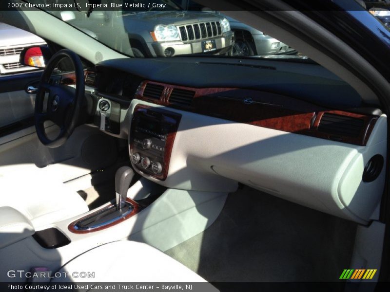 Imperial Blue Metallic / Gray 2007 Chevrolet Impala LS