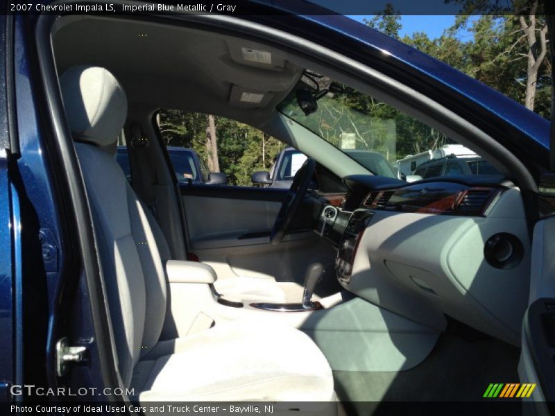 Imperial Blue Metallic / Gray 2007 Chevrolet Impala LS