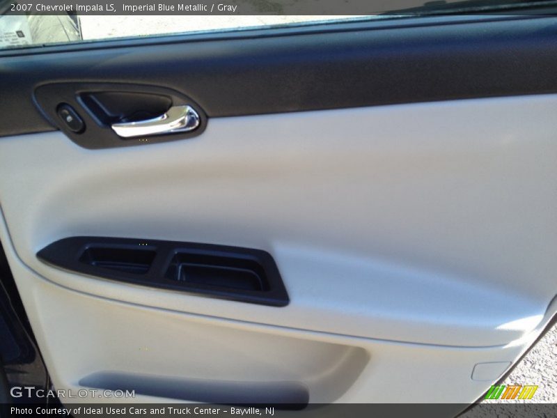 Imperial Blue Metallic / Gray 2007 Chevrolet Impala LS