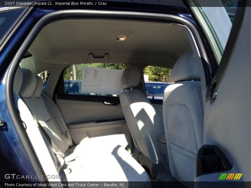 Imperial Blue Metallic / Gray 2007 Chevrolet Impala LS