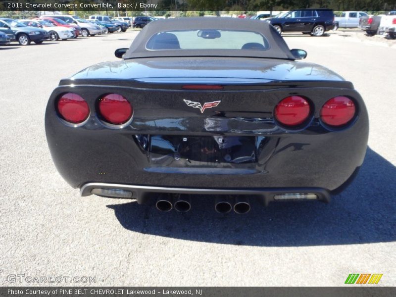 Black / Ebony 2013 Chevrolet Corvette Convertible