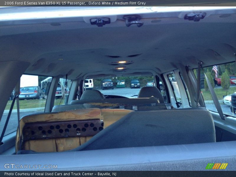 Oxford White / Medium Flint Grey 2006 Ford E Series Van E350 XL 15 Passenger