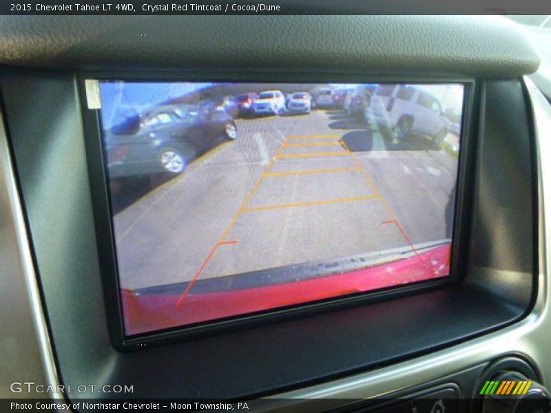 Crystal Red Tintcoat / Cocoa/Dune 2015 Chevrolet Tahoe LT 4WD