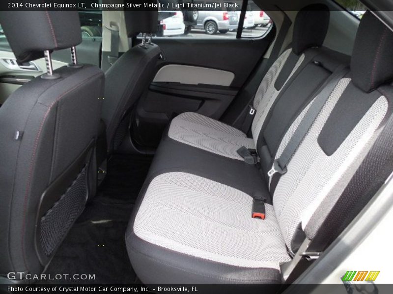 Champagne Silver Metallic / Light Titanium/Jet Black 2014 Chevrolet Equinox LT