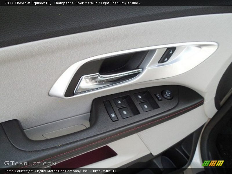 Champagne Silver Metallic / Light Titanium/Jet Black 2014 Chevrolet Equinox LT