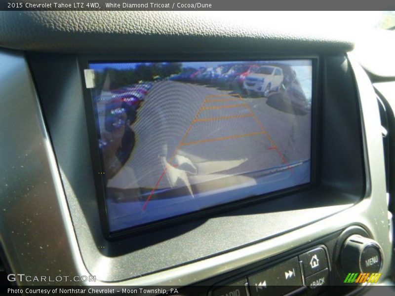 White Diamond Tricoat / Cocoa/Dune 2015 Chevrolet Tahoe LTZ 4WD