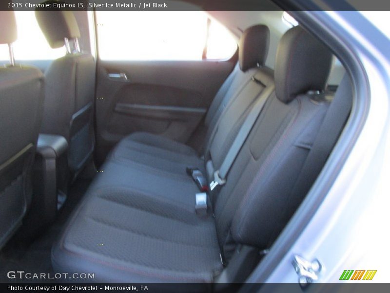 Silver Ice Metallic / Jet Black 2015 Chevrolet Equinox LS