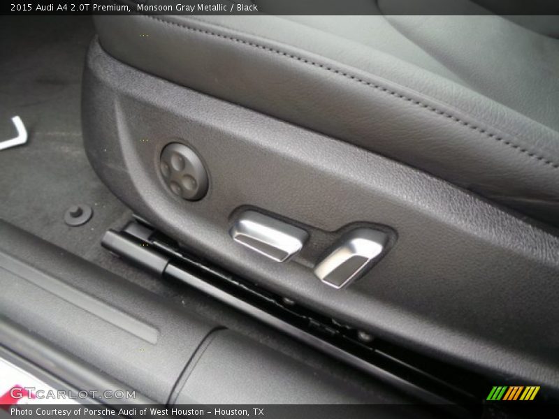 Monsoon Gray Metallic / Black 2015 Audi A4 2.0T Premium