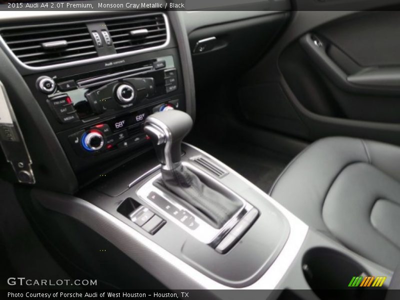 Monsoon Gray Metallic / Black 2015 Audi A4 2.0T Premium