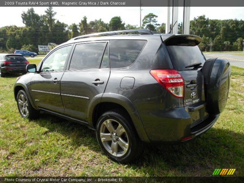 Magnetic Gray Mica / Dark Charcoal 2009 Toyota RAV4 Sport 4WD
