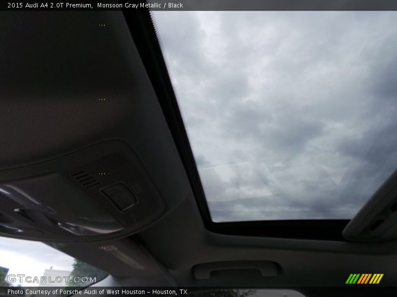 Monsoon Gray Metallic / Black 2015 Audi A4 2.0T Premium