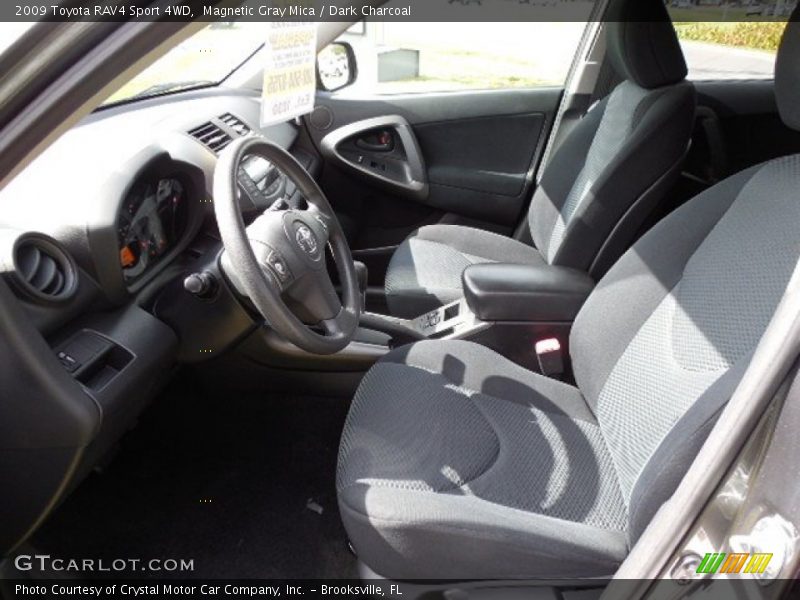 Magnetic Gray Mica / Dark Charcoal 2009 Toyota RAV4 Sport 4WD