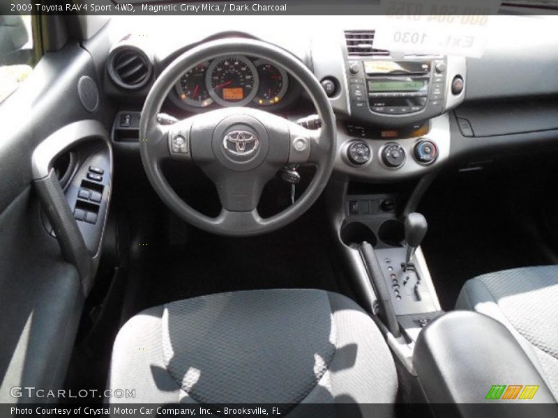Magnetic Gray Mica / Dark Charcoal 2009 Toyota RAV4 Sport 4WD