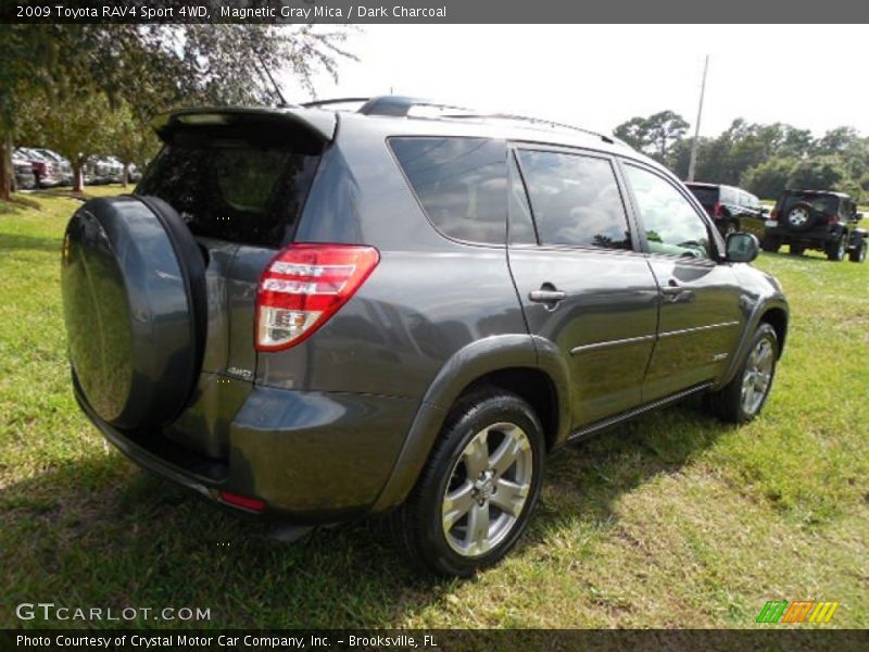 Magnetic Gray Mica / Dark Charcoal 2009 Toyota RAV4 Sport 4WD