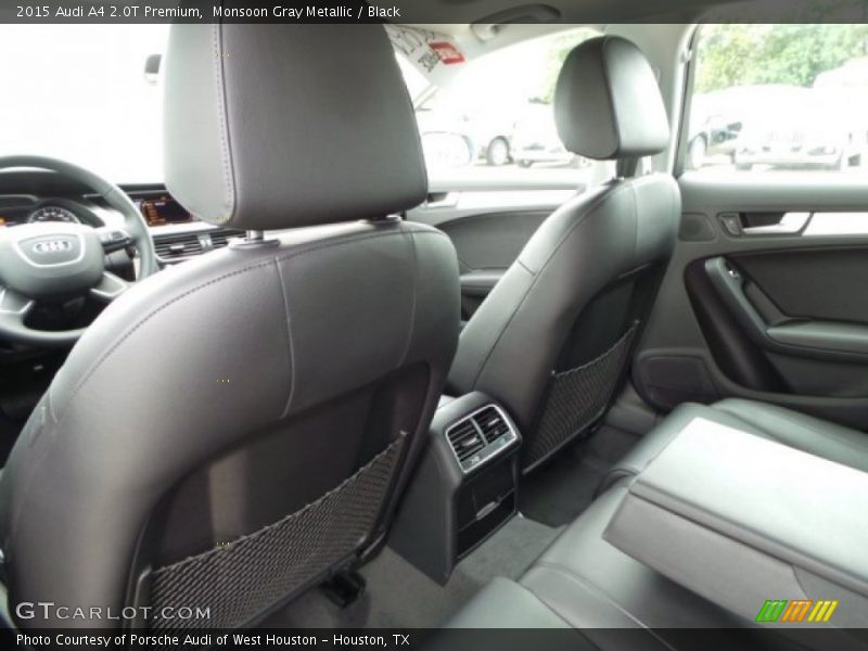 Monsoon Gray Metallic / Black 2015 Audi A4 2.0T Premium