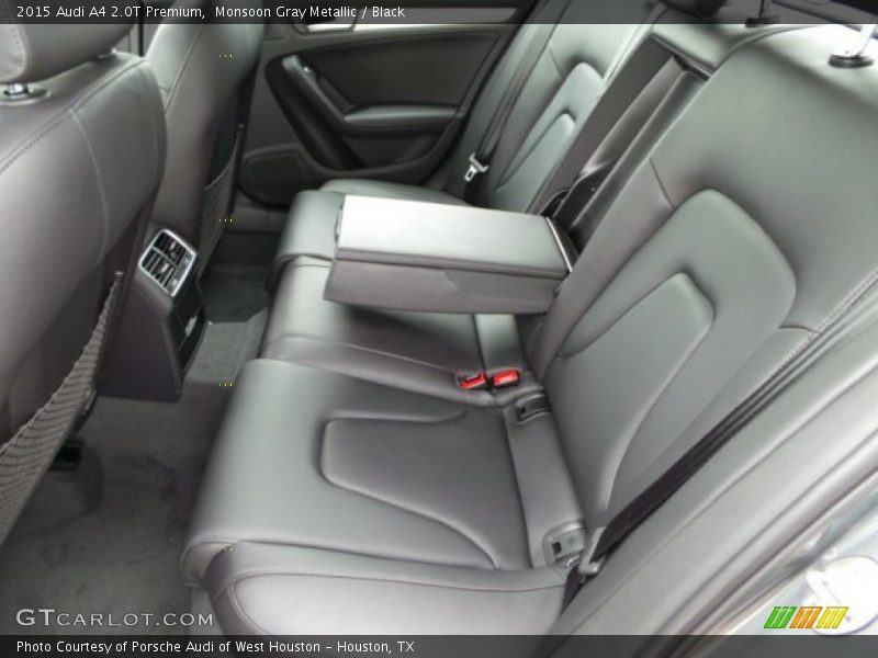 Rear Seat of 2015 A4 2.0T Premium