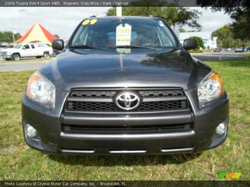 Magnetic Gray Mica / Dark Charcoal 2009 Toyota RAV4 Sport 4WD