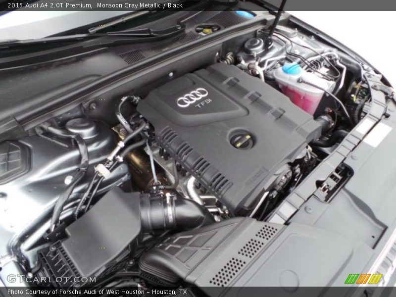  2015 A4 2.0T Premium Engine - 2.0 Liter Turbocharged FSI DOHC 16-Valve VVT 4 Cylinder