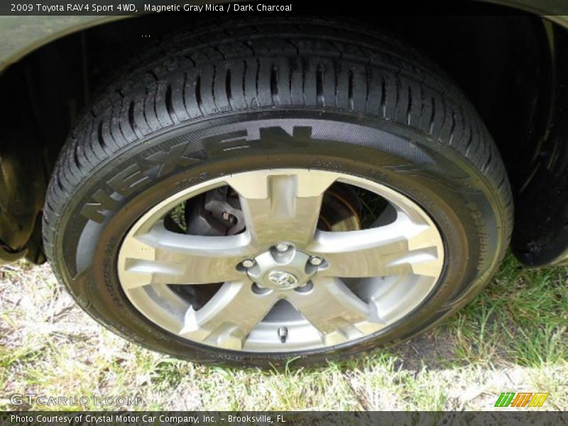Magnetic Gray Mica / Dark Charcoal 2009 Toyota RAV4 Sport 4WD