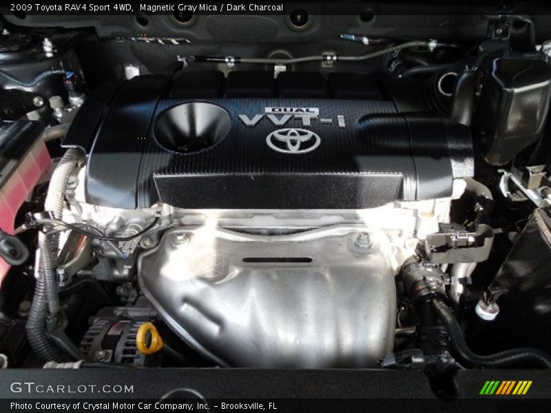 Magnetic Gray Mica / Dark Charcoal 2009 Toyota RAV4 Sport 4WD