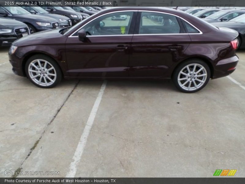  2015 A3 2.0 TDI Premium Shiraz Red Metallic