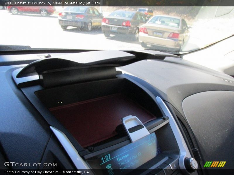 Silver Ice Metallic / Jet Black 2015 Chevrolet Equinox LS