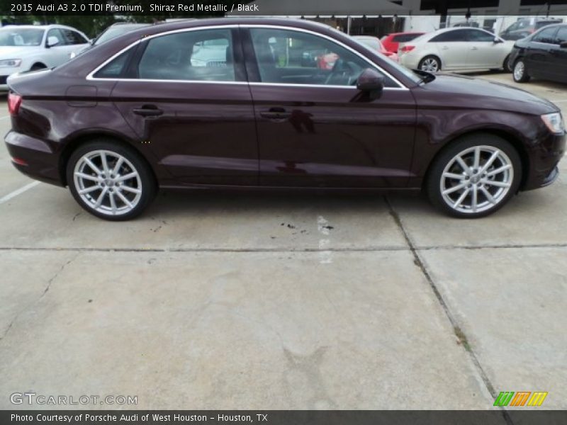  2015 A3 2.0 TDI Premium Shiraz Red Metallic