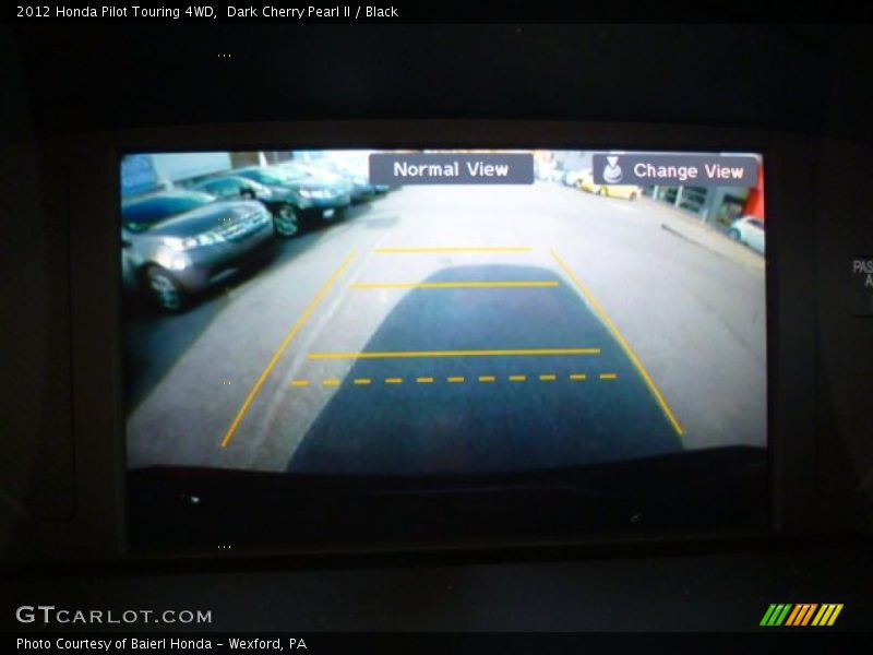 Dark Cherry Pearl II / Black 2012 Honda Pilot Touring 4WD